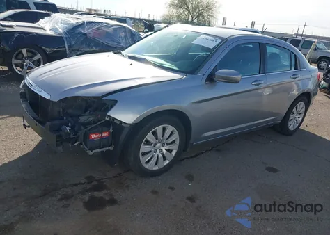 2014 Chrysler 200 Lx from USA, damaged, VIN 1C3CCBAB3EN206606